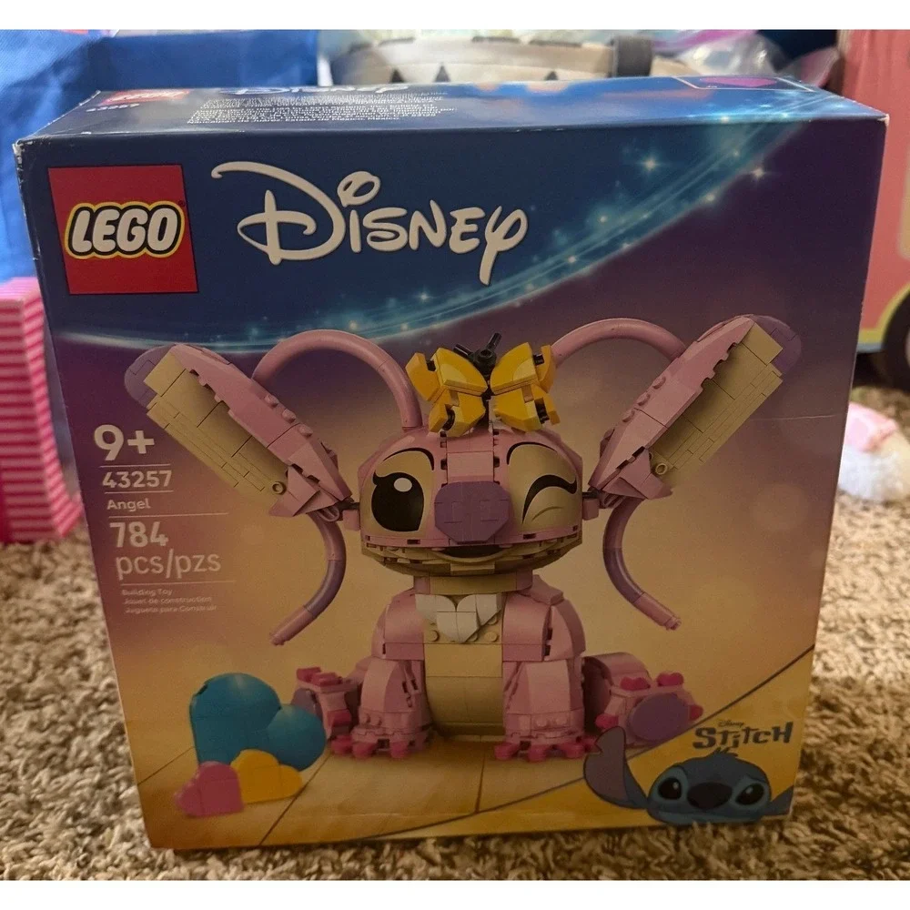 Lego-Disney Stitch & Lilo-Angel Building Set (NWT) 43257